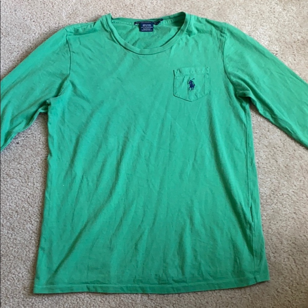 Ralph Lauren green top